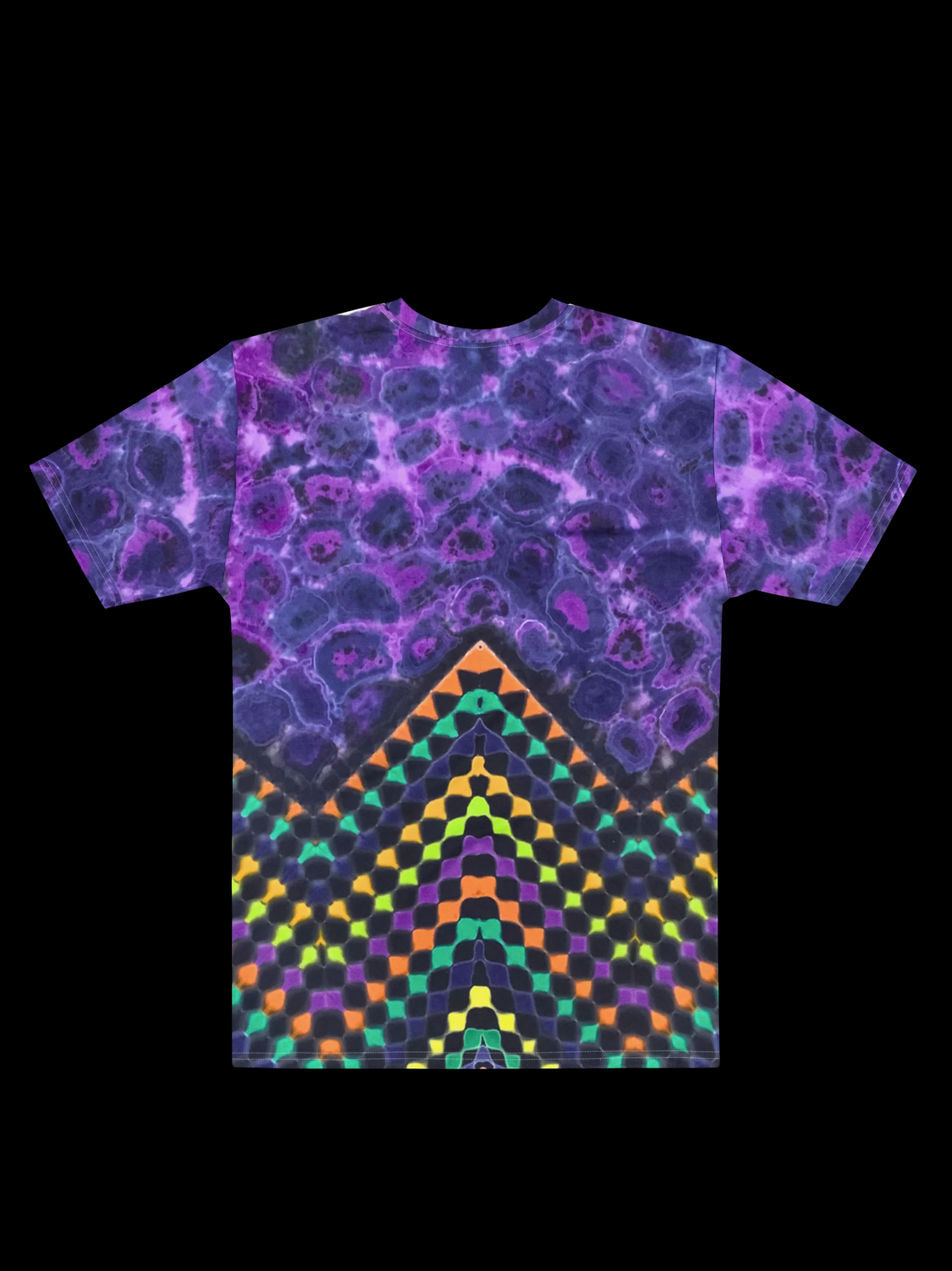 "Ego Dissolution" Cotton Print T-Shirt