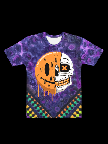 "Ego Dissolution" Cotton Print T-Shirt