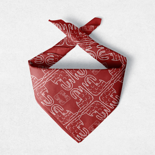 Trippy Banada Happy Cat Design with Masks and Musical