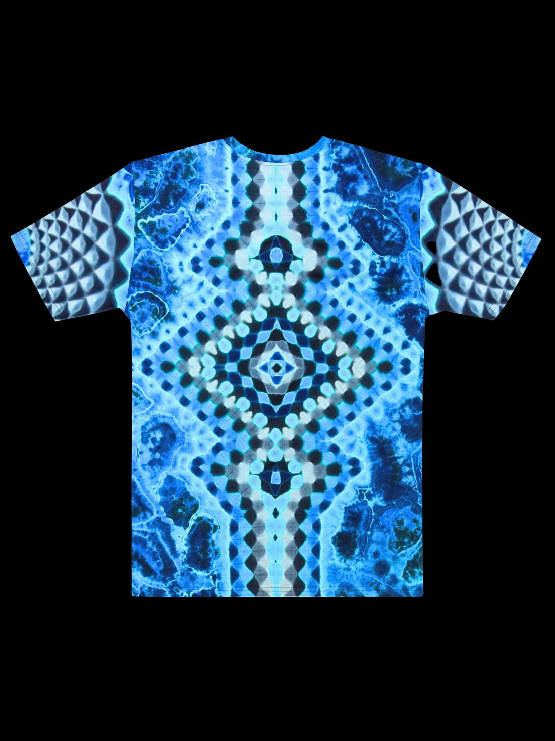 "Orbits of the Dead" Cotton Print T-Shirt