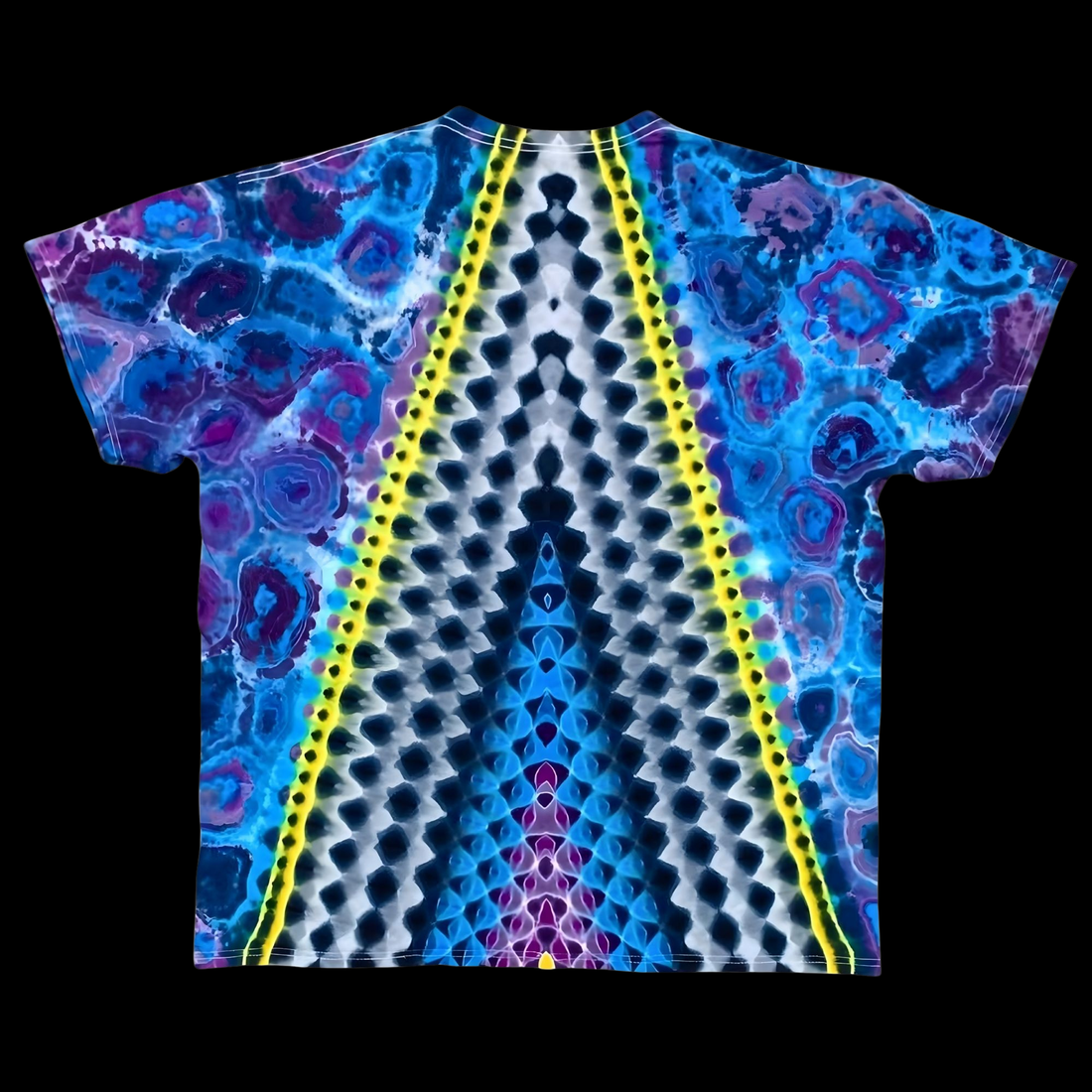 "THE DARK SIDE OF THE BART" Cotton Print T-Shirt