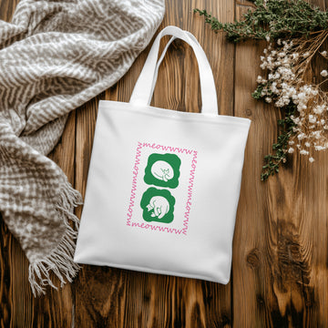 Trippy Tote Meow Tribe for Festive Events & Parties